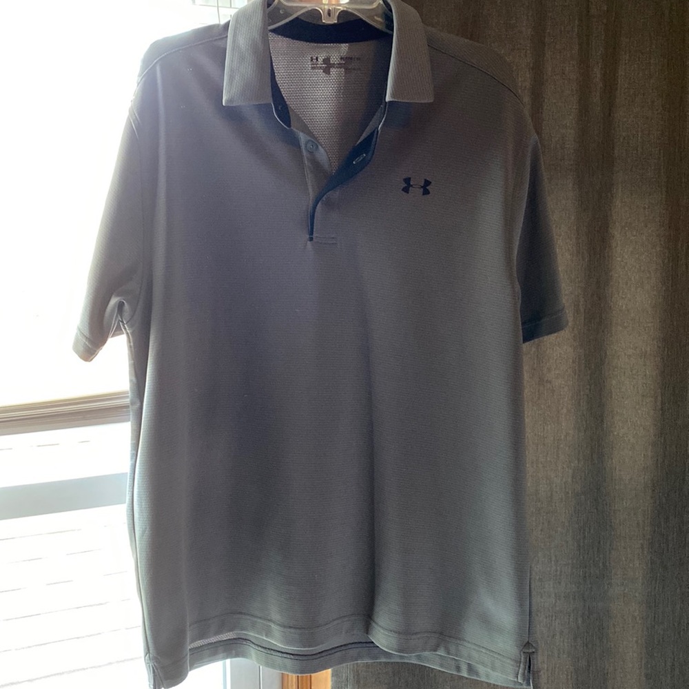 Mens under armor polo
